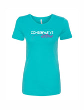 Load image into Gallery viewer, LX-02 Conservative Latina Fitted Ideal Tee Shirt Cotton Blend
