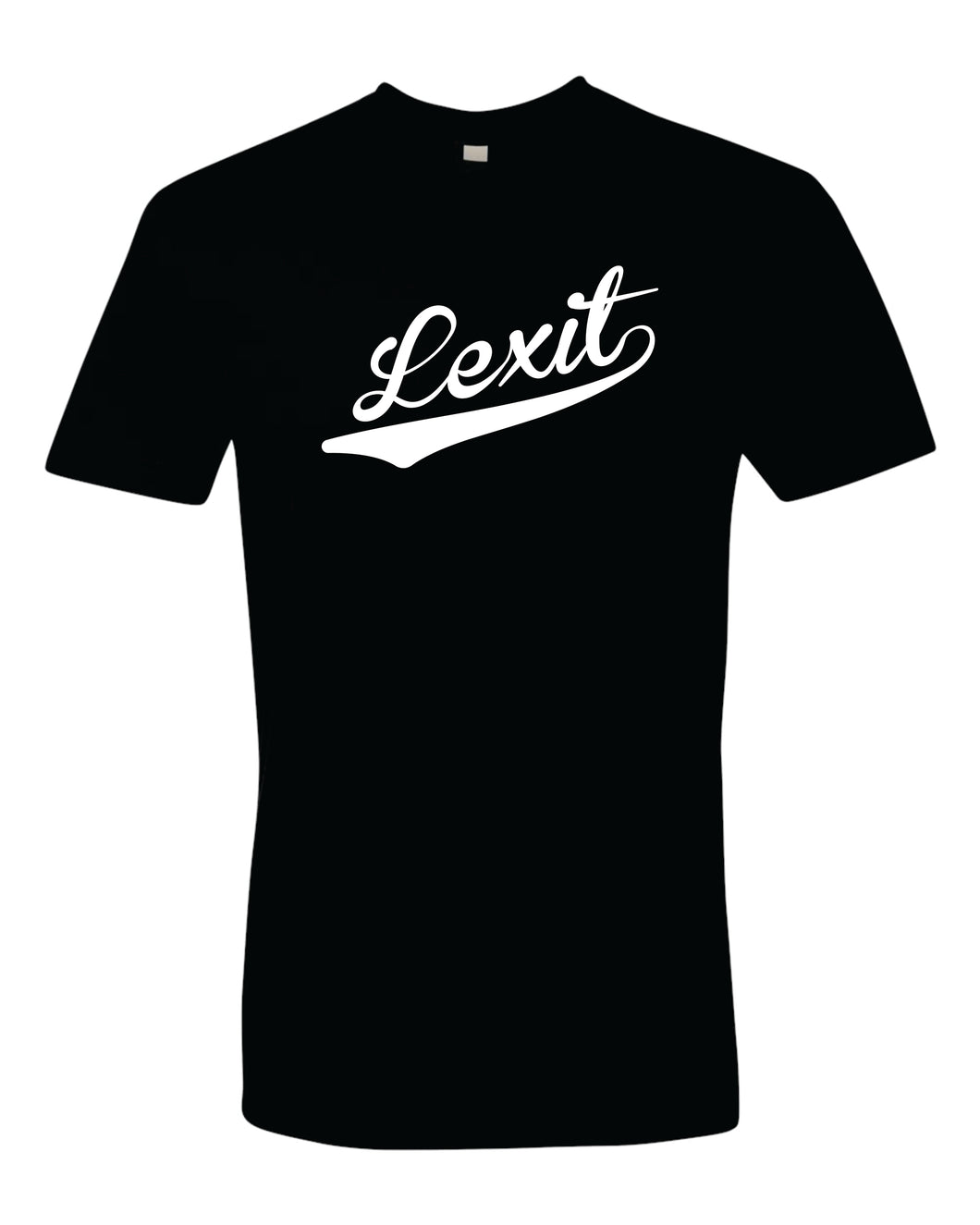 LX-12 Lexit Cursive Tee Shirt 100% Ringspun Cotton